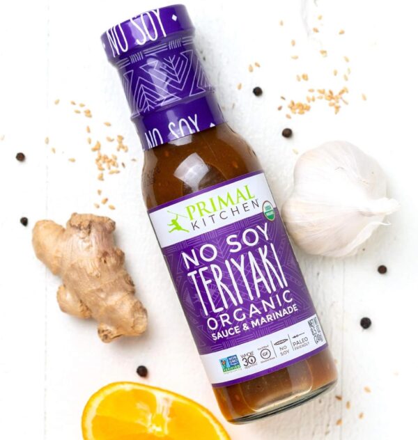 Primal Kitchen No Soy Teriyaki Sauce Variety 2-Pack, Made with Real Ingredients, Includes 1 Island Teriyaki & 1 Original Teriyaki - Image 3