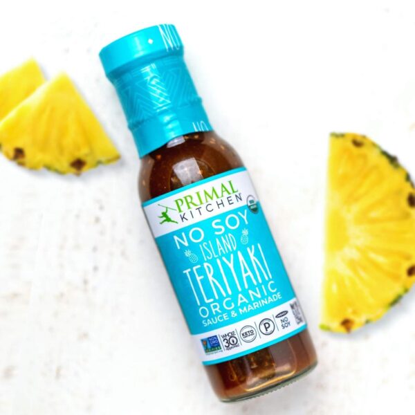 Primal Kitchen No Soy Teriyaki Sauce Variety 2-Pack, Made with Real Ingredients, Includes 1 Island Teriyaki & 1 Original Teriyaki - Image 2