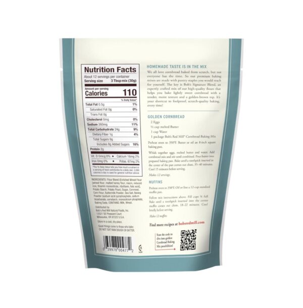 Bob's Red Mill Signature Cornbread Baking Mix, 13oz (Pack of 4) - Simple Clean Ingredients, Homemade Taste, Kosher - Image 3